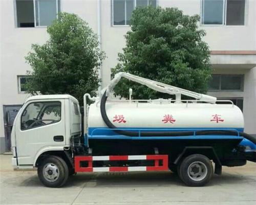 多利卡沼氣池吸糞車圖片，多利卡吸糞車價(jià)格表圖片，5方東風(fēng)國四吸糞車圖片-中科商務(wù)網(wǎng)-湖北五環(huán)專用汽車